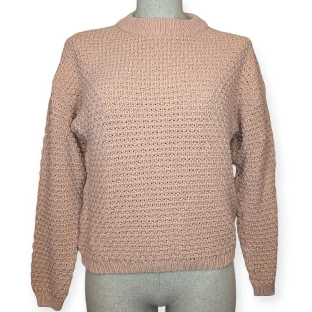 Universal Threads Knit Peach Sweater Women Small